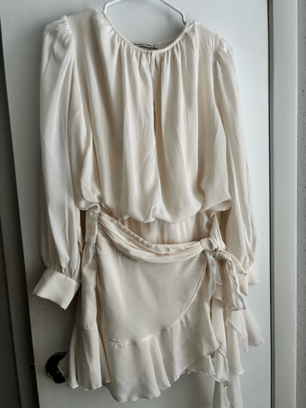Abercrombie & Fitch Cream Mini Dress